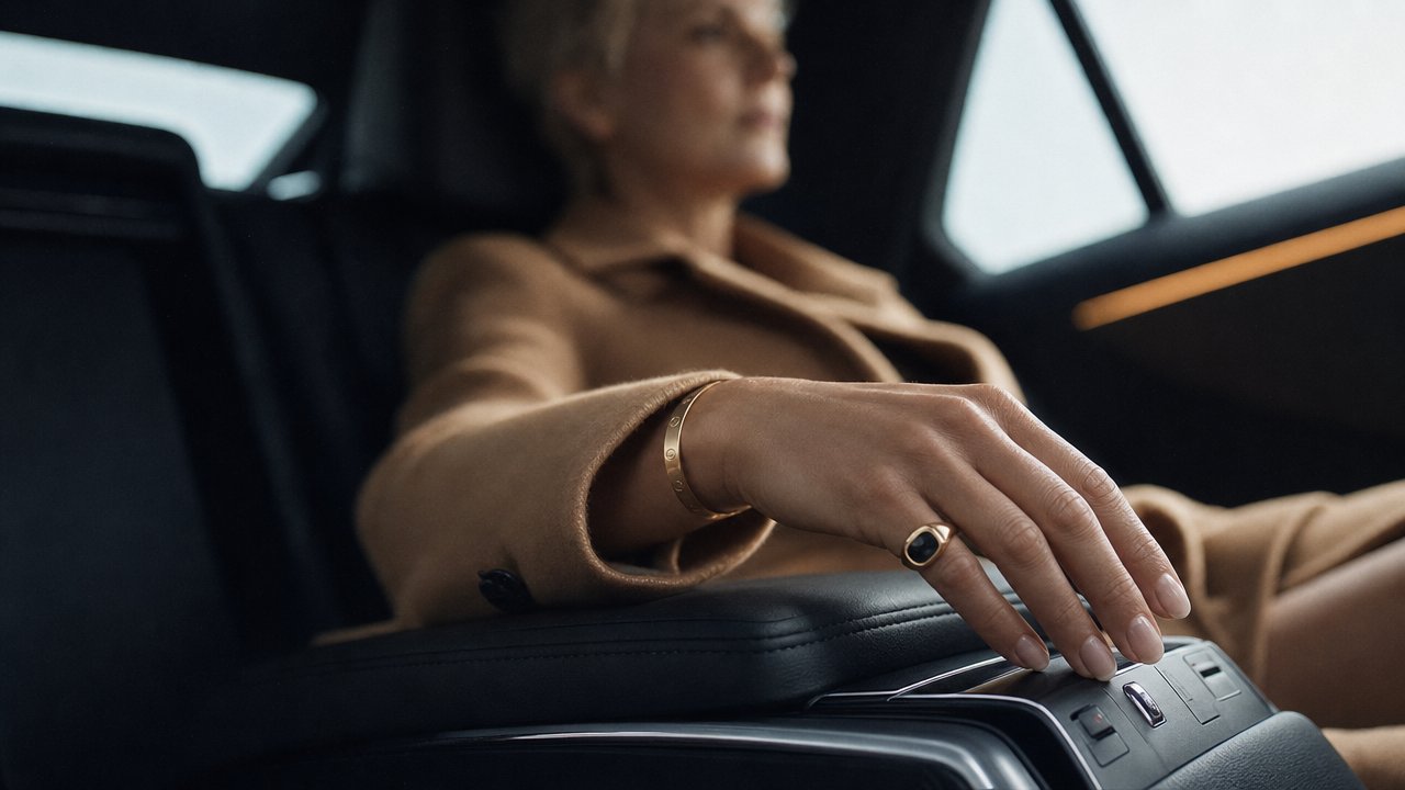 Passenger arriving at an event